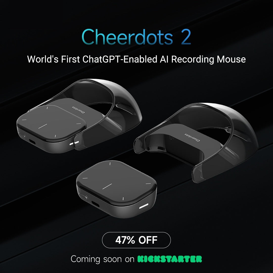 Cheerdots Wireless Smart Air Mouse & Touchpad Presenter