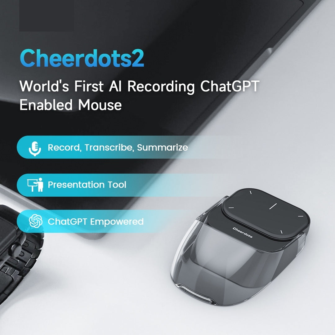 Cheerdots Wireless Smart Air Mouse & Touchpad Presenter